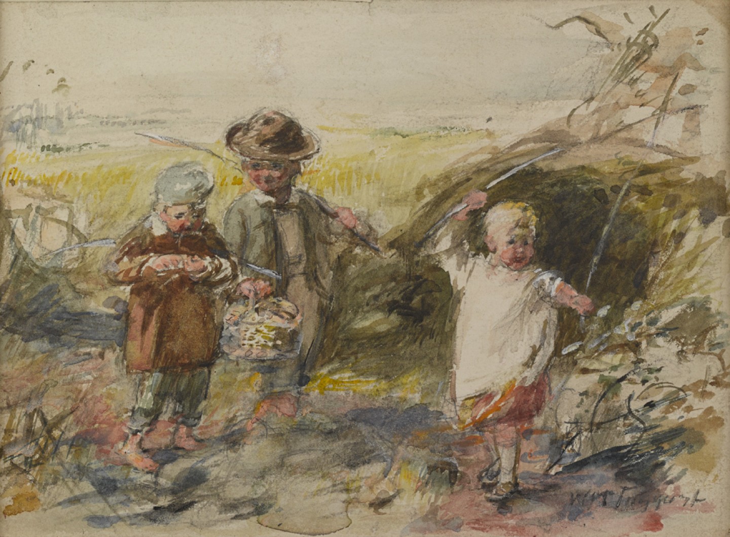 Study for The Young Fishers
