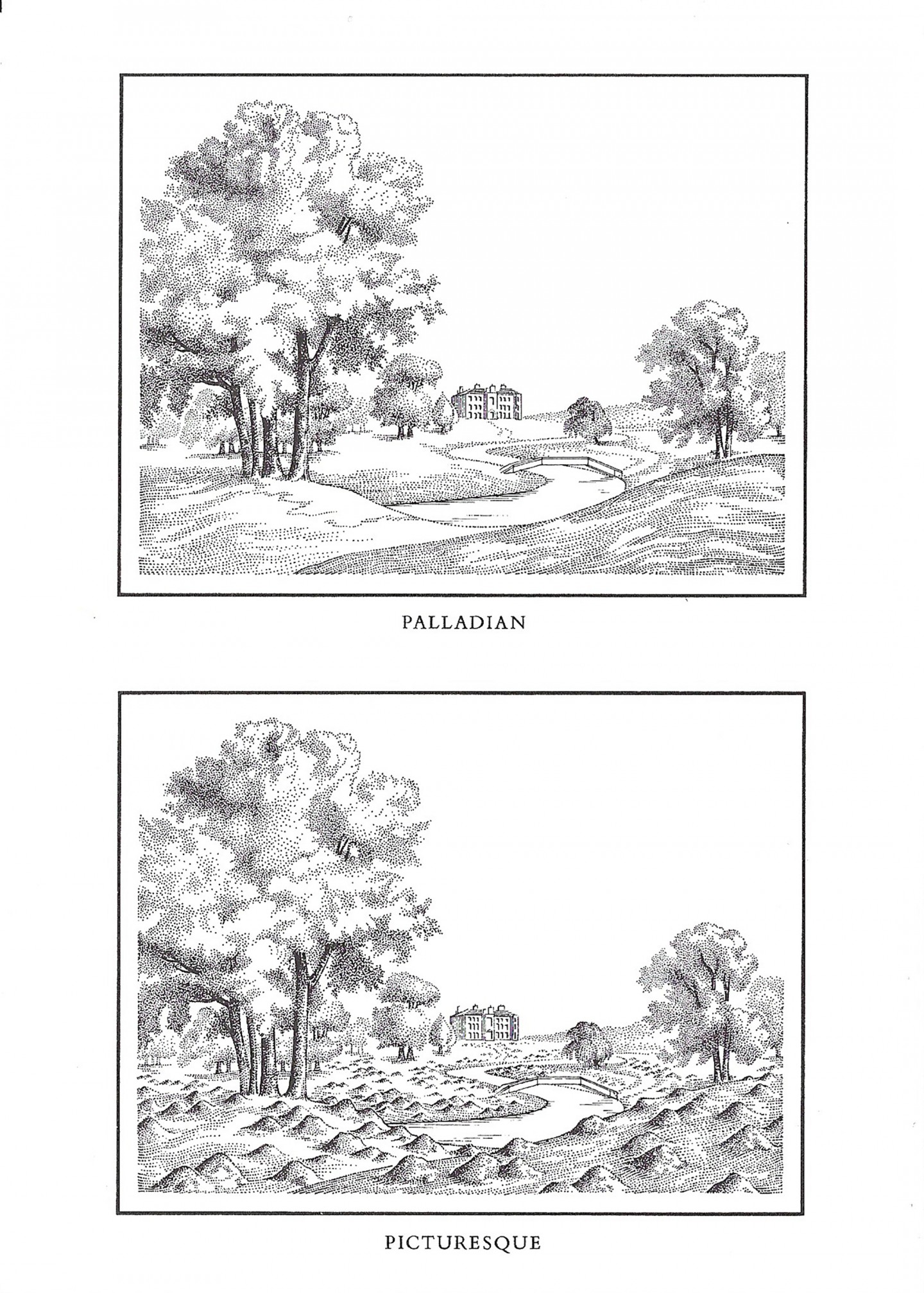 Palladian Picturesque, After Thomas Hearne