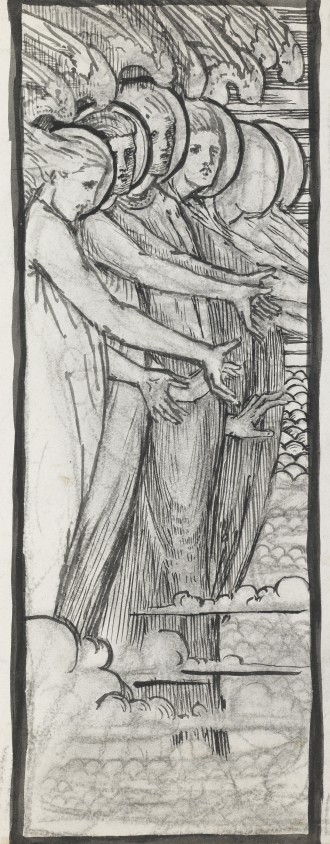 Study for the Souls of the Blest, c. 1890
