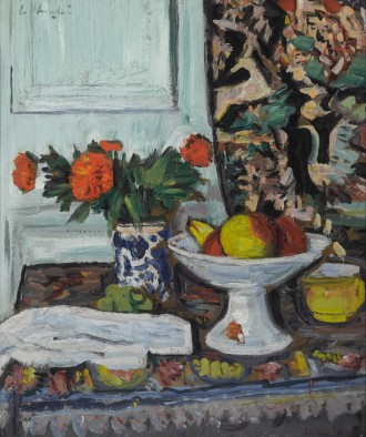 Peonies in a Chinese Vase, c.1928