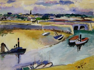 St. Malo Harbour, 1936