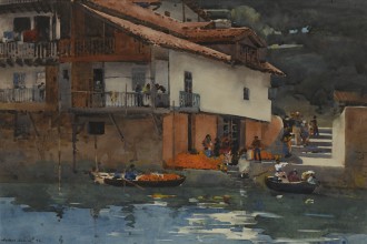 Orange Market, Puerto de Los Pasajes, 1892