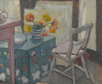 Still Life with Painted Chest, 1953