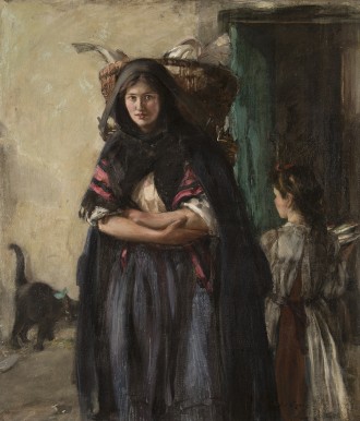 A Newhaven Fishwife, c. 1901