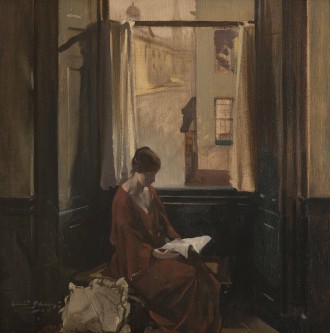 Woman Reading by a Window, c. 1925